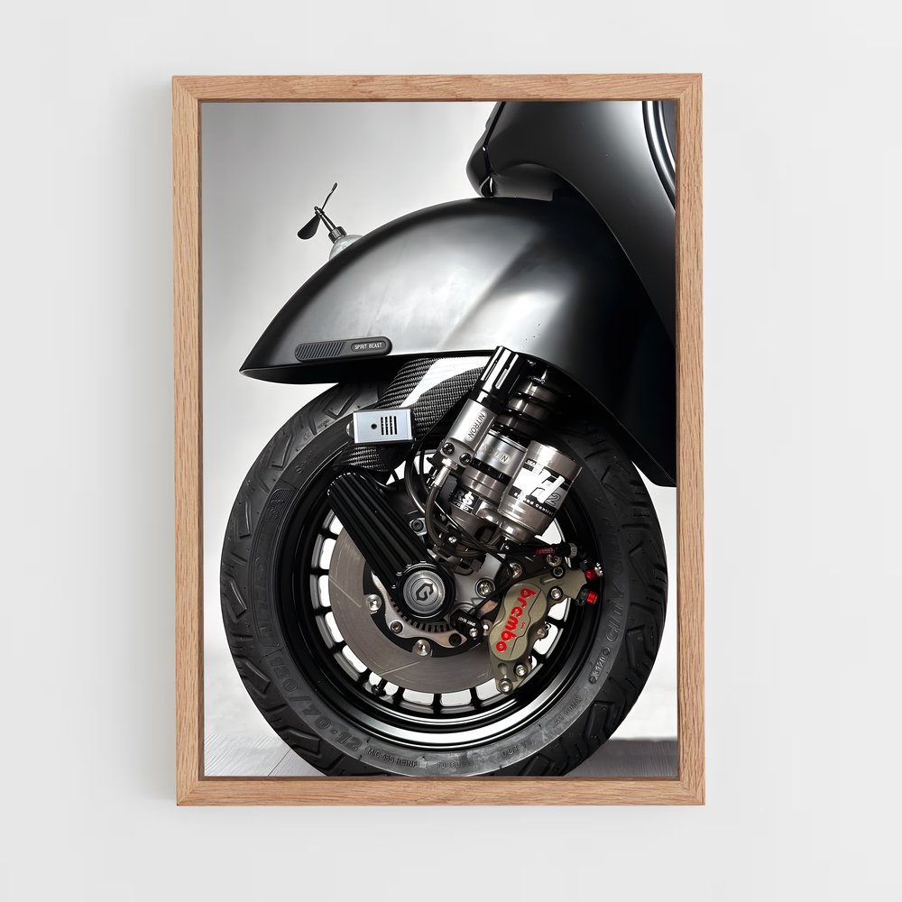 Poster Ride the Wood – affiche Vespa (vue 4)